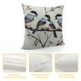 thumbnail image 4 of COMIO  Throw Pillow Covers Watercolor Bird Branch Pillow Case Farmhouse Vintage Decorative Cushion Cover for Sofa Couch Bedroom Living Room Garden Chair, 4 of 5