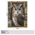 thumbnail image 4 of ONETECH Owl Blanket Owl Gifts for Girls Funny Owl Throw Blanket for Kids Adults Soft Warm Cozy Blanket for Couch Sofa ​Bed, 4 of 6
