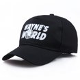 thumbnail image 2 of Gorra con visera de Wayne's World, gorra para el sol, gorra de hip hop, gorra de béisbol estampada para hombres y mujeres, 2 of 6