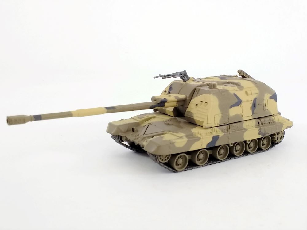 RUSSIAN 2S19 Tank 1/72 Finished Model  self-propelled howitzer Army Green 
