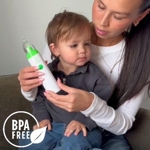 BabySmile | Baby Nasal Aspirator Electric | Nose Suction for Newborn and Toddlers | Hospital Grade Suction