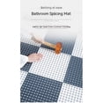thumbnail image 3 of Alfombrilla antideslizante para bañera con ventosas y orificios de drenaje, alfombrilla de ducha lavable a máquina, alfombrilla de baño antideslizante para bañera para niños(Verde)(2 piezas), 3 of 5