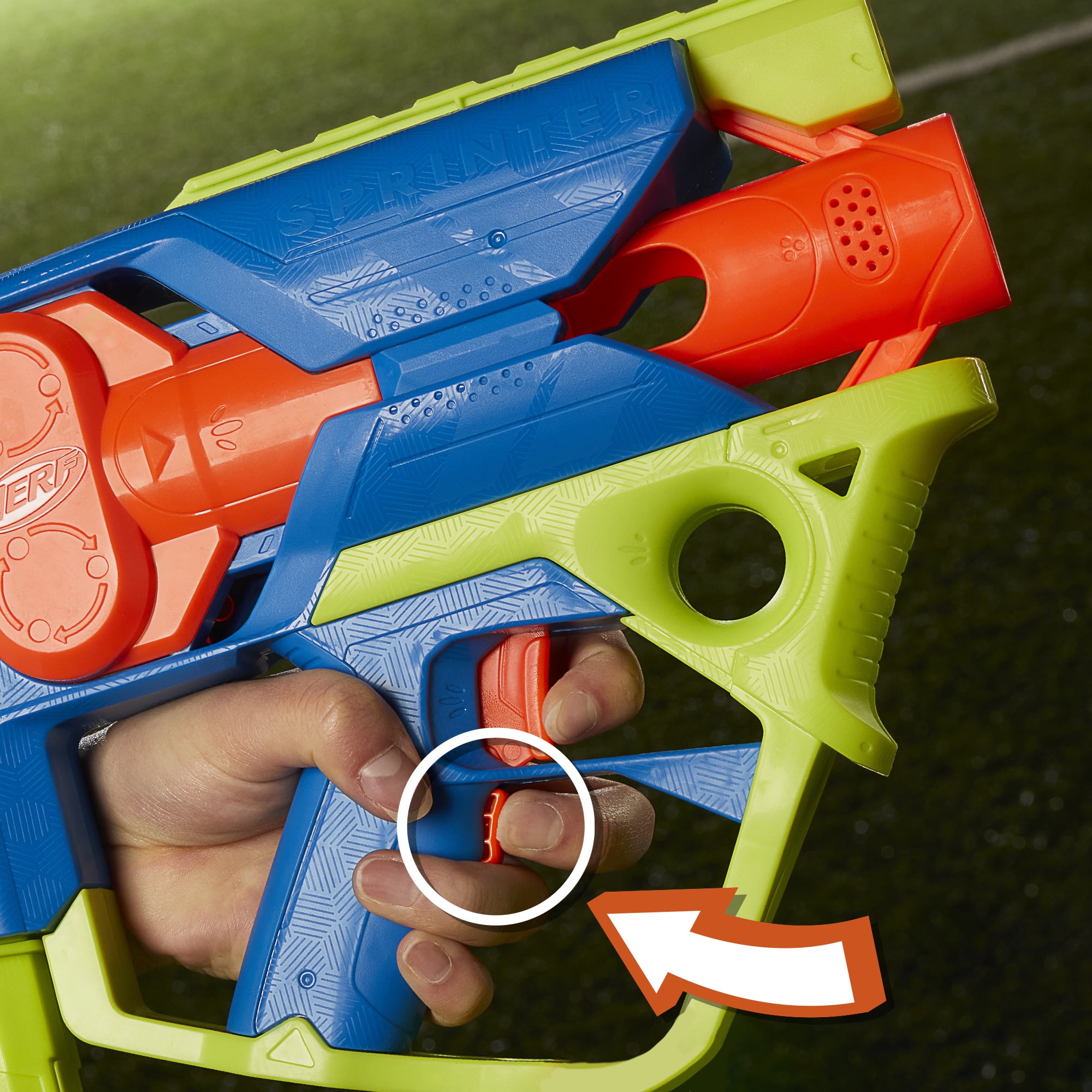 Nerf - Brandclub - Nerf N Series Sprinter Motorized Blaster, 16