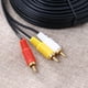 thumbnail image 1 of Cable de datos 3 RCA compuesto macho a macho Audio Video AV Cable para DVD TV, 1 of 7
