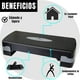 thumbnail image 5 of Plataforma Gym para Ejercicio en casa yo.fitness Aerobic Step con 2 Alturas 10 y 15cm, 5 of 6