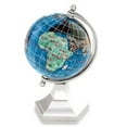 thumbnail image 1 of Kalifano Marine Blue 3-in. Gemstone Globe with Contempo Stand, 1 of 2