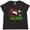 Black Leopard, variant on Inktastic Mimi Claus with Christmas Santa Hat and Snowflakes Women's Plus Size T-Shirt