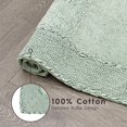 thumbnail image 3 of Alfombra de baño Laura Ashley con borde con volantes, 100% algodón, 43 x 60 cm, 3 of 8