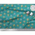 thumbnail image 3 of Soimoi Green Cotton Cambric Fabric Artistic Floral Fabric Prints By Yard 42 Inch Wide, 3 of 3