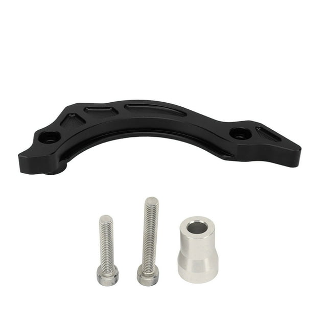 Protector de piñón de motor para motocicleta, cubierta protectora de cadena magnética de repuesto para Zongshen NC250, NC250S y NC300S, color negro