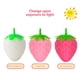 thumbnail image 5 of Juguetes para piscina, juguetes para bebés y niños pequeños: Fresa con música y efecto amasador, juguete antiestrés que cambia de color., 5 of 6