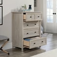 thumbnail image 3 of Sauder Costa 4 Drawer Chest, Chalked Chestnut Finish, 3 of 13