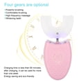 thumbnail image 4 of Cepillo de dientes eléctrico Fugacal en forma de U rosa, 4 of 6