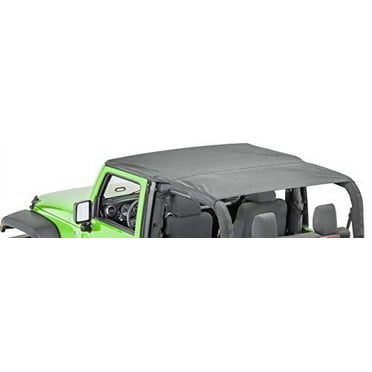 Windshield Header, Compatible with 2007 2018 JK 2 and 4 Dr Wranglers, Required for Summer Soft Top Installations (Except MasterTop Mesh Tops), for all Brands of Summer Soft Tops, 14700001