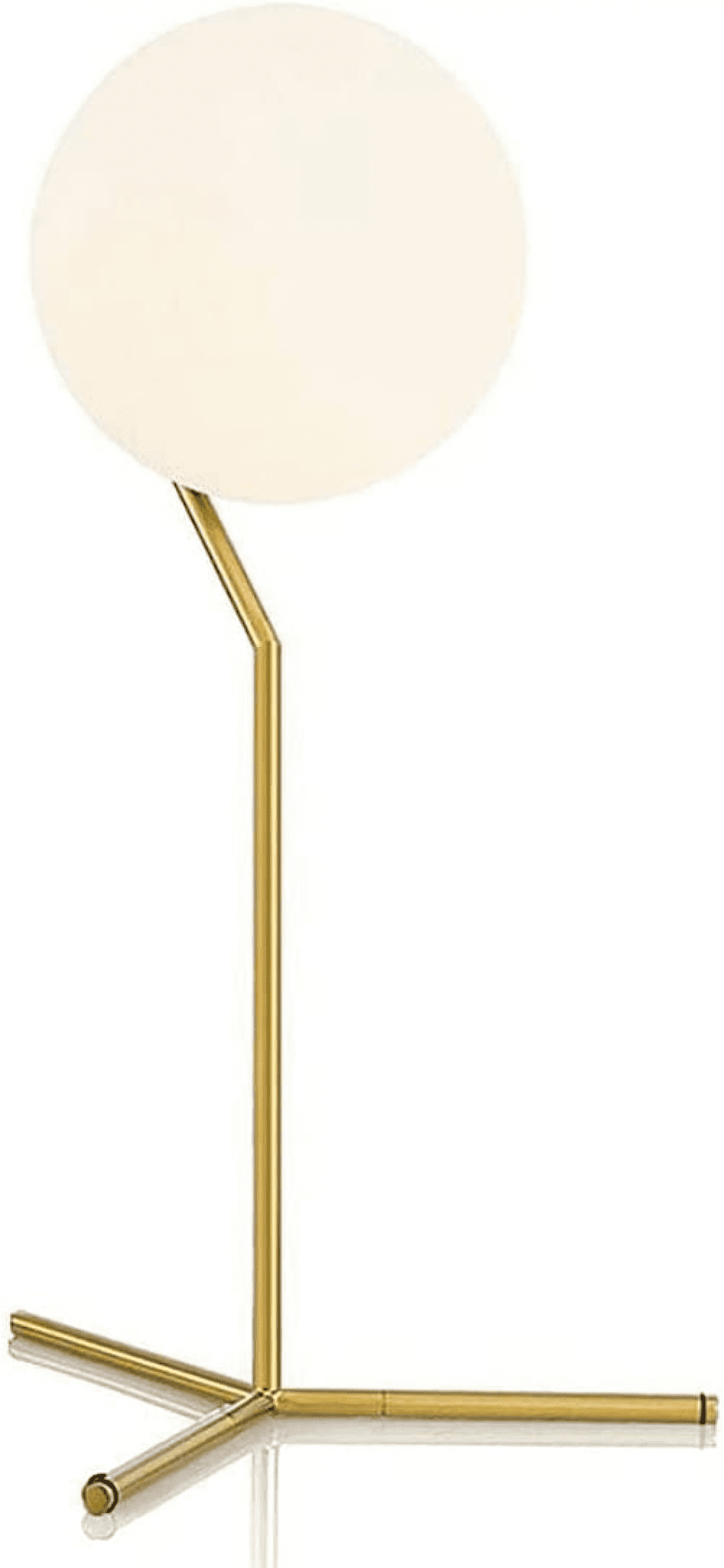 Glass Desk Lamp 1 Lamp Bedside Counter Lamp Metal Standing Desk Lamp