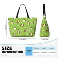 thumbnail image 4 of Kdxio Guinea Pigs for Beach Bag for Women Large Beach Tote Bag Waterproof Sandproof Swim Bag with Zipper Pockets Beach Vacation Travel, 4 of 7