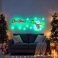 thumbnail image 3 of ShaoXinWan Christmas Luminous Wall Stickers, Glow Snowman Snowflake Self Adhesive Decal, Christmas Decorations Indoor for Bedroom, Window and Wall, 3 of 6