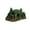 A004- Clear (D Style), variant on Hollow Log Reptile Hideout, Mossy Tree Stump Aquarium Decor, Turtle Shelter Fish Tank Hiding Spot for Reptiles Amphibians Fish, Add Look to Your Pet Habitat