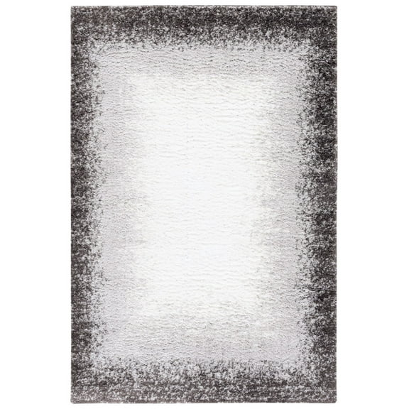 Safavieh Berber Shag Minah Rug Taupe 4'5" x 6'5" 4' x 6' Indoor Bathroom, Living Room, Bedroom Rectangle