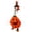 Halloween 04, variant on AZXY Halloween Porch Goose Outfit, Vintage Mummy Wrap Costume Kit with Feather Top Hat Skull Pendant for 23 Inch Plastic Yard Goose Statue, Front Lawn Patio Garden Fall Outdoor Decor