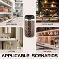 thumbnail image 7 of Sekonow Vacuum Coffee Canister for Coffee Bean Storage, 1.8L/60.9oz Airtight Coffee Storage Container, Glass Manual Vacuum Seal Coffee Container with Scoop, 7 of 7