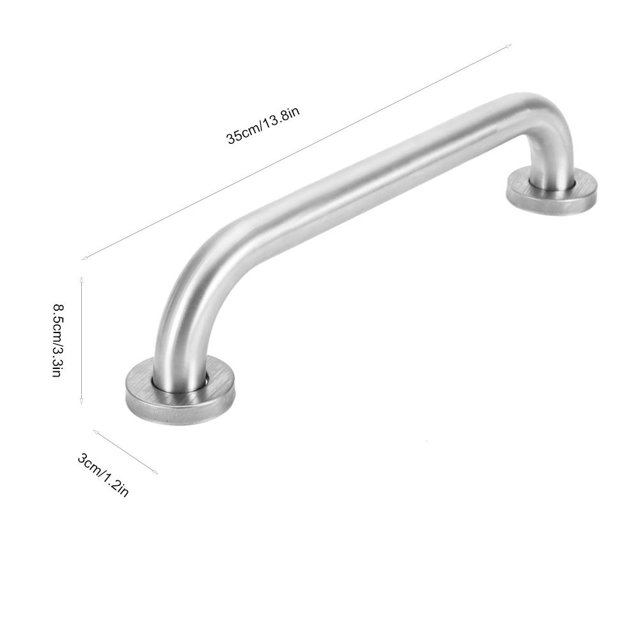 Greensen Stainless Steel Bathroom Wall Handrail Safety Grab Rail Shower