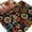 Brown, variant on Middle Century Bathroom Rug Washable 2x3 Entryway Rug Non Slip Abstract Geometric Colorful Rings Black Front Door Mat Low Pile Indoor Doormat Throw Floor Carpet for Kitchen Bedroom Entrance