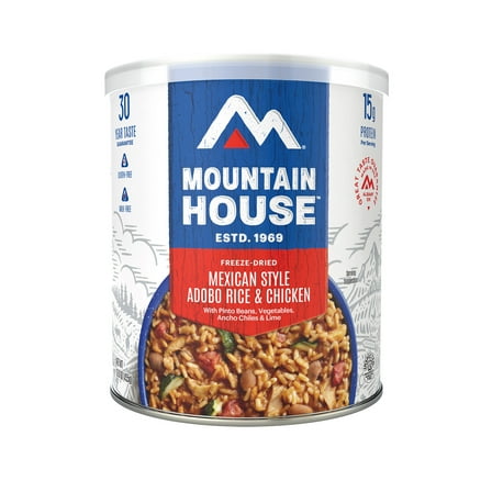 Mountain House Mexican Style Adobo Rice & Chicken #10 Can