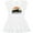 AA-White, variant on Inktastic Corpus Christi Texas Skyline Retro Girls Toddler Dress