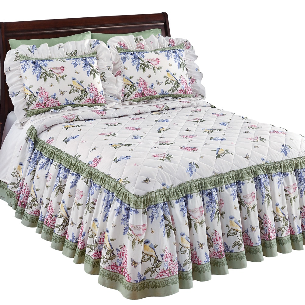 Bedspreads, Coverlets & Sets Twin Collections Etc Ruffled Butterfly