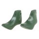 thumbnail image 2 of Zapato de Plástico Dura Molde para Zapatos de Tacón Alto de 18 Pulgadas Accs Verde Sunnimix El zapato de tacón alto de la muñeca dura el molde, 2 of 8