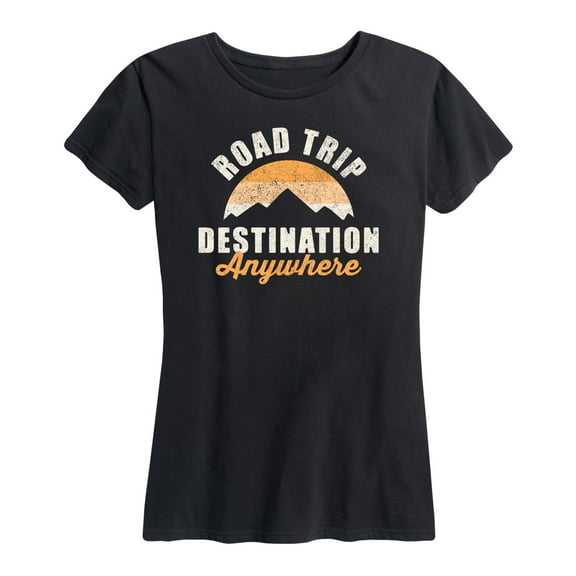 Instant Message - Road Trip Destination - Women's Short Sleeve Graphic T-Shirt