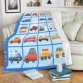 thumbnail image 4 of Flannel Blankets Sofa Blankets Warm And Comfortable Woolen Blankets For Sofa Beds And Soft And Lightweight Blankets For All Seasons, 4 of 5