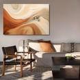 thumbnail image 6 of Abstract Art Modern Decorative Painting Warm Yellow Flowing Texture Painting Framed Canvas Poster Bedroom Decor Sports Landscape Office Room Decor Gift,Frame-style,16x24inch(40x60cm), 6 of 8