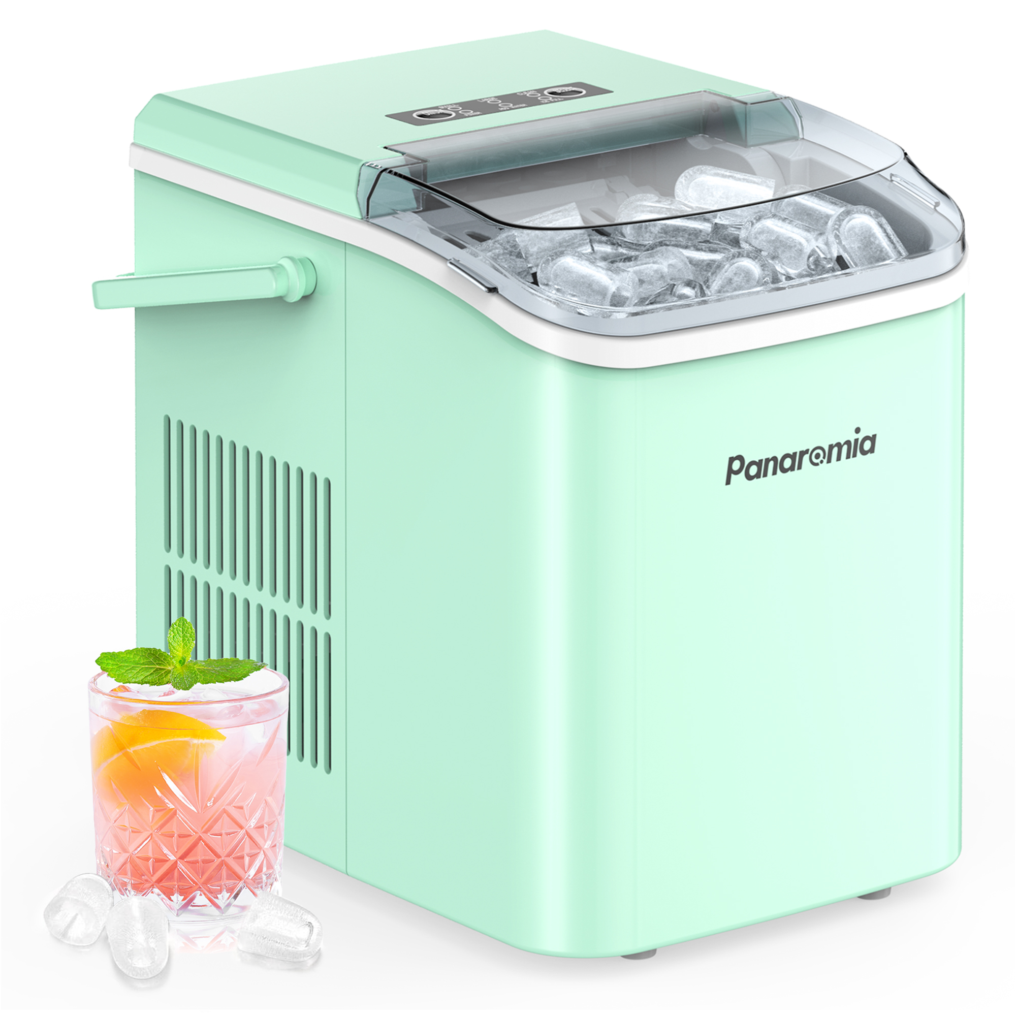 Panaromia Ice Makers Countertop Machine, Portable SelfCleaning with