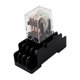 thumbnail image 2 of Relé de potencia de control de motor de 24V CC HH54P con 4NO 4NC y base, 2 of 4