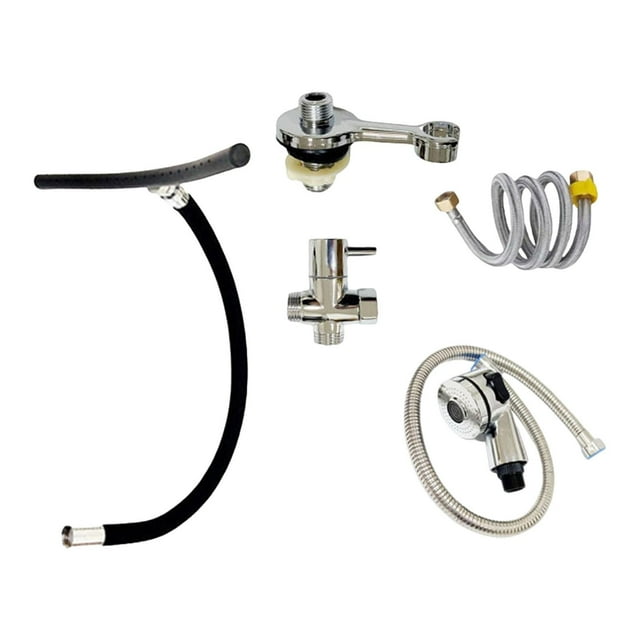 Lavabo con rociador para champú, salón de caballos, lavabo, lavabo, rociador, juego de mangueras, ángulo ajustable de 360 degree, circulador de agua Cabezal de ducha con interruptor