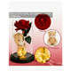 thumbnail image 2 of Flor Artificial Eterna Roses Decoración San Valentín Color Rojo, 2 of 4