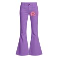 thumbnail image 3 of XUANTAOO Girls' Uniform Flare Leg Pants Bell Bottoms with Pockets Casual Back to School Outfits for Girls Girls Size 15-16 Years Pants, 3 of 6