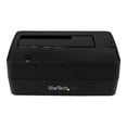 thumbnail image 2 of StarTech.com USB 3.1 (10Gbps) Single-Bay Dock for 2.5"/3.5" SATA SSD/HDD - USB 3.1 Hard Drive Docking Station with UASP (SDOCKU313) - Storage controller - 2.5", 3.5" - USB 3.1 (Gen 2) - black, 2 of 4