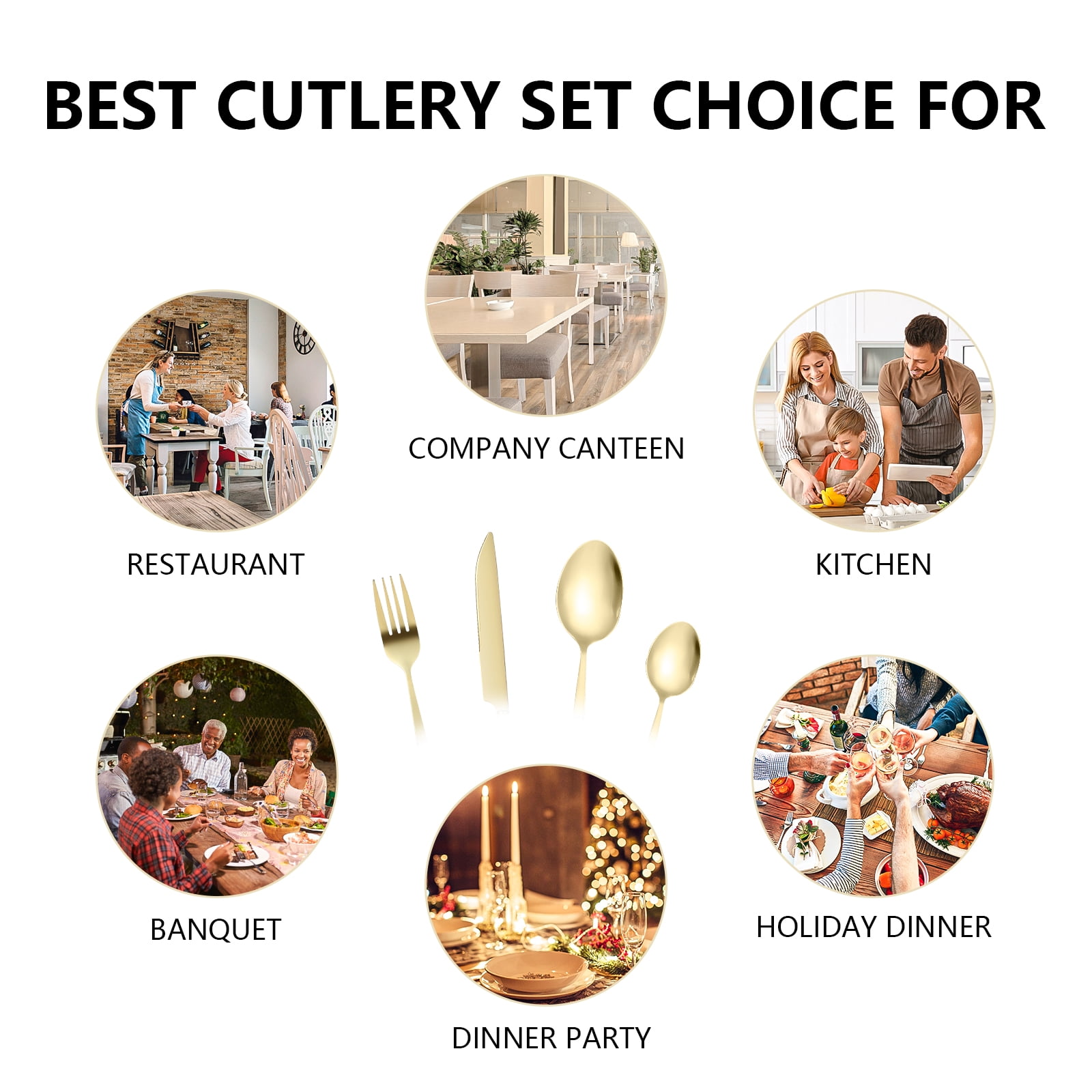 24-Piece Stainless Steel Cutlery Set with Elegant Marble Ceramic Handles - Main Dinner Knife, Fork, Spoon, Teaspoon - Luxury Gift Set(Pink)