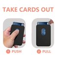 thumbnail image 5 of Magsafe Leather Wallet For iPhone Minimalist Man Wallet,Card Container personalised Purses Ladies Mini Credit Cards Folders, 5 of 5