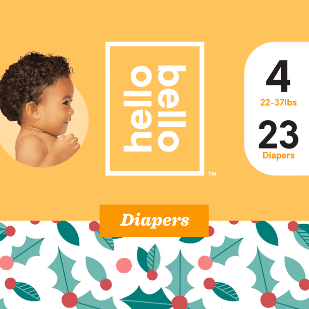 Hello Bello Diapers Holly Jollies Size 4 (23ct)