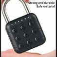 thumbnail image 4 of MORESEC under $5 Electronic Combination LockDigital Keyless Padlock with Remote Control, Alloy Smart Lock for Locker Cabinet Gate, Electronic Password Lock for School Gym Storage, 4 of 8