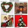 thumbnail image 4 of BadPiggies 12Pcs 5.9" Glitter Artificial Flowers Christmas Tree Ornaments Poinsettia Artificial Flowers for Christmas Home Wedding Party Decorations (Gold), 4 of 9