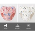 thumbnail image 5 of 6 Packs Baby Cotton Pants, Girls Briefs, Reusable Toddler Underwear for Boy and Girl 12M-6T, 5 of 7