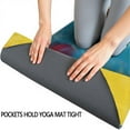 thumbnail image 3 of Colorful Tie Dye Pattern Hot Yoga Mat Towel Non Slip for Hot Yoga - Quick-Drying Yoga Mat Cover with 4 Corner Pockets with Travel Bag - Hot Yoga Towel Non Slip Grip Moisture Wicking Sweat 70"x26", 3 of 6