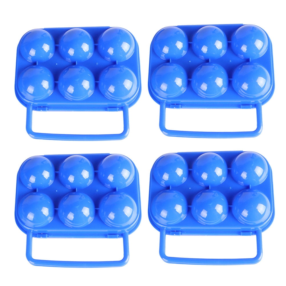 WHAMVOX  Storage Fridge Egg Carton Organizers Camping Container Travel