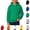 Green, variant on YOUYEDIAN Boys Hoodies Fall Winter Casual Hooded Sweatshirt Solid Color Loose Pullover Sweaters