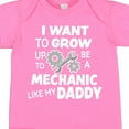 thumbnail image 4 of Inktastic I Want to Grow Up to Be a Mechanic Like My Daddy Boys or Girls Baby Bodysuit, 4 of 5